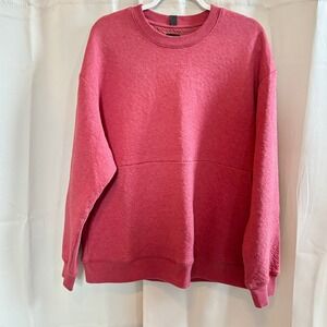 LAHGO by LUNYA Restore Double Face Sweatshirt Mens Red XL Athleisure Cozy 19624